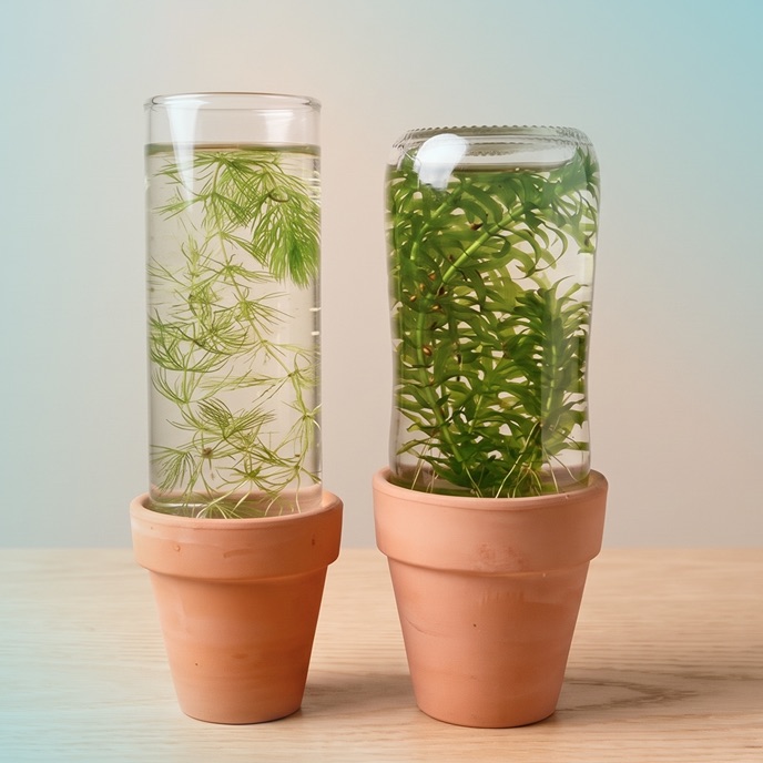 水生植物瓶 DIY